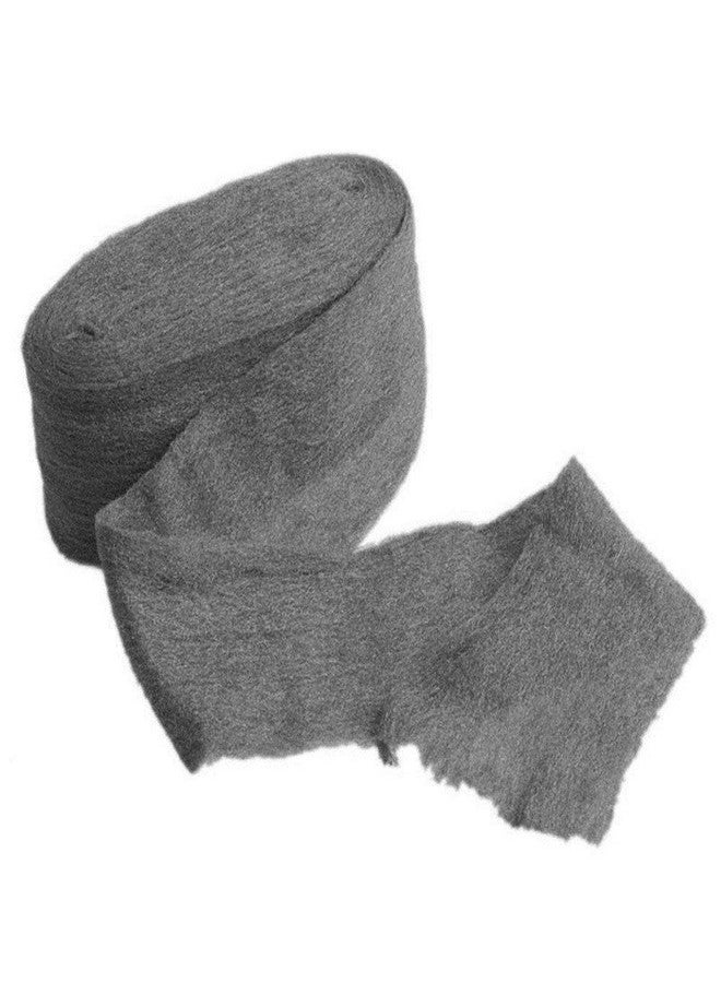 SETON Grade 0000 Steel Wool Fine Wire Roll Pad for Glass Furniture Tray Metal Precision Tool Cleaning Polishing or Photography - Image 1